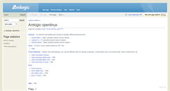 Desktop Screenshot of openlinux.amlogic.com
