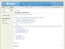 Tablet Screenshot of openlinux.amlogic.com